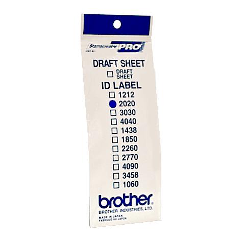 Brother Etiketter (ID2020 / 20x20mm)