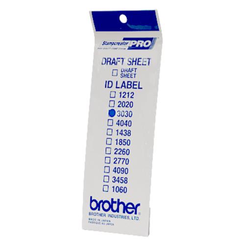 Brother Etiketter (ID3030 / 30x30mm)