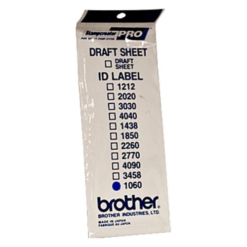 Brother Etiketter (ID1060 / 10x60mm)