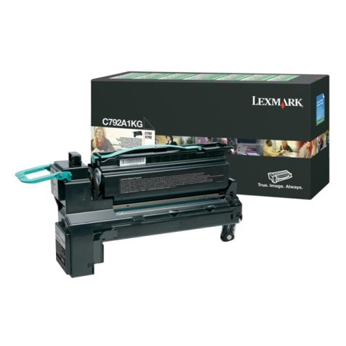 Lexmark Toner sort (C780A1KG / 0C780A1KG) (Return)