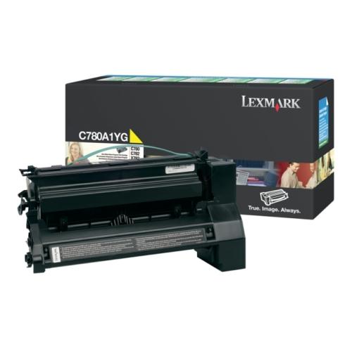 Lexmark Toner gul (C780A1YG / 0C780A1YG) (Return)