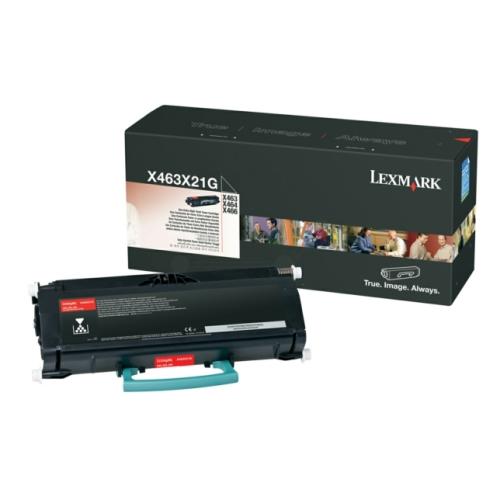 Lexmark Toner sort (X463X21G / 0X463X21G) (høj kapacitet)
