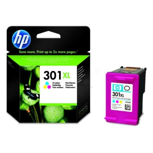 HP Blækpatron farve (CH564EE#301 / 301XL) (høj kapacitet)