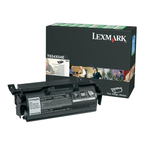 Lexmark Toner sort (T654X04E / 0T654X04E) (høj kapacitet)