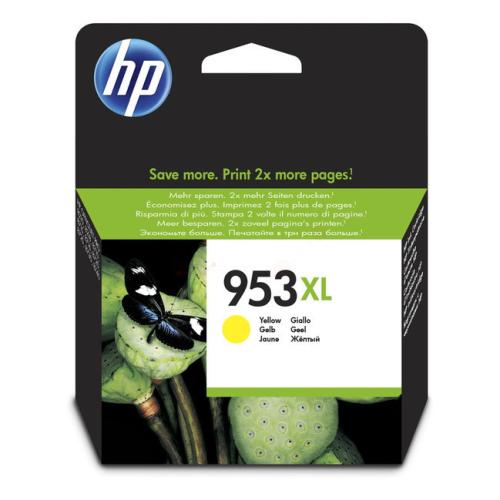HP Blækpatron gul (F6U18AE#301 / 953XL) (høj kapacitet)