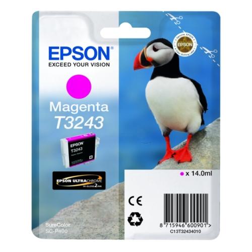 Epson Blækpatron magenta (C13T32434010 / T3243)