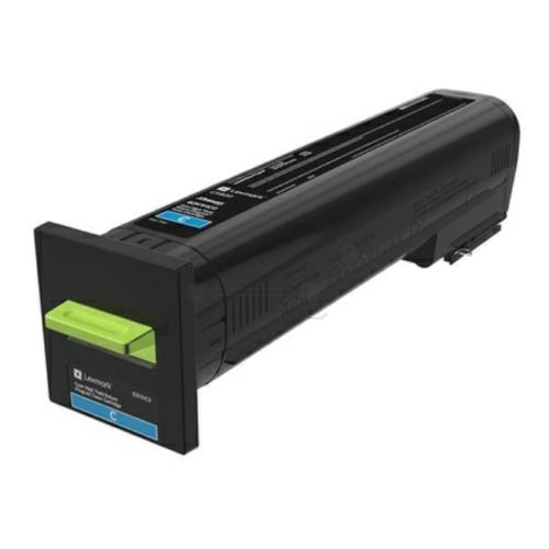 Lexmark Toner cyan (72K0X20 / 072K0X20) (høj kapacitet)
