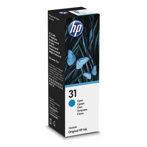 HP Blækpatron cyan (1VU26AE / 31)
