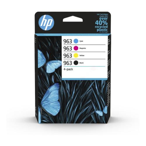 HP Blækpatron sort / cyan / magenta / gul (6ZC70AE#301 / 963) (multipack)
