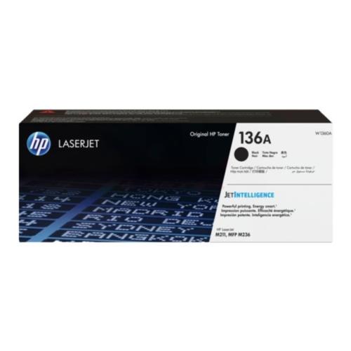 HP Toner sort (W1360A / 136A)