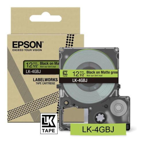 Epson Etiketter sort / grøn (C53S672077 / LK4GBJ)