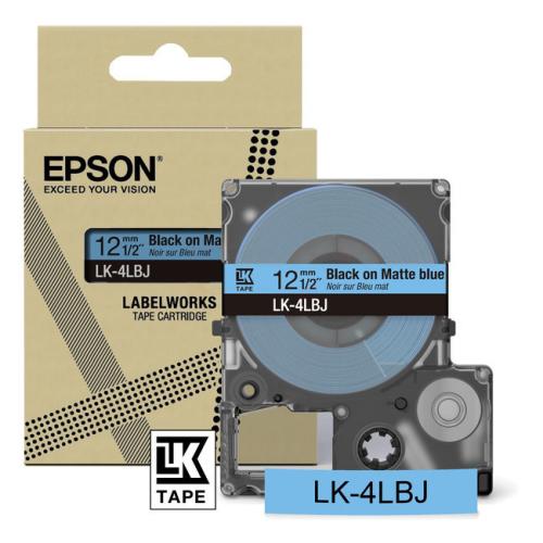 Epson Etiketter sort / blå (C53S672080 / LK4LBJ)