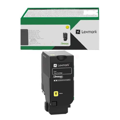 Lexmark Toner gul (71C2XY0 / 071C2XY0) (Return, høj kapacitet)