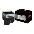 Lexmark Toner sort (80C0X10 / 800X1) (høj kapacitet)