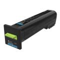 Lexmark Toner cyan (72K0X20 / 072K0X20) (høj kapacitet)