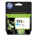 HP Blækpatron cyan (F6U16AE#301 / 953XL) (høj kapacitet)